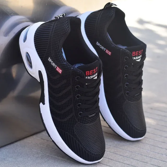 Lightweight Casual Sport Sneaker black Lightweight Casual Sport Sneaker black